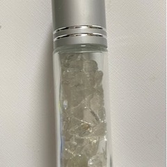 水晶細石入りガラスパフュームボトル10ml