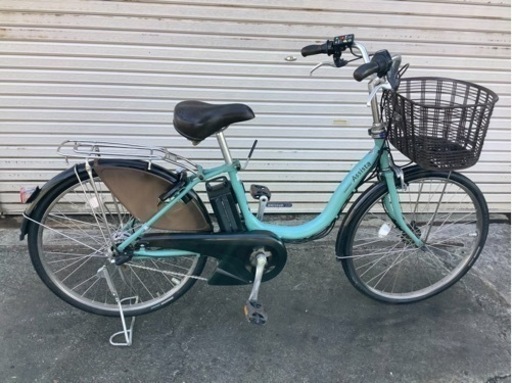 325  ブリヂストン新機種電動アシスト自転車アシスタ24インチブルーアルミボディー