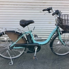 325 ブリヂストン新機種電動アシスト自転車アシスタ24インチブルー