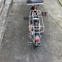 328 ブリヂストン最新機種電動アシスト自転車アシスタ20インチオレンジ 