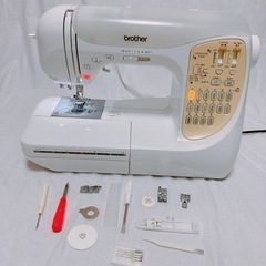 【受け取り者決まりました】美品 ブラザー　コンピュータミシン　セ...