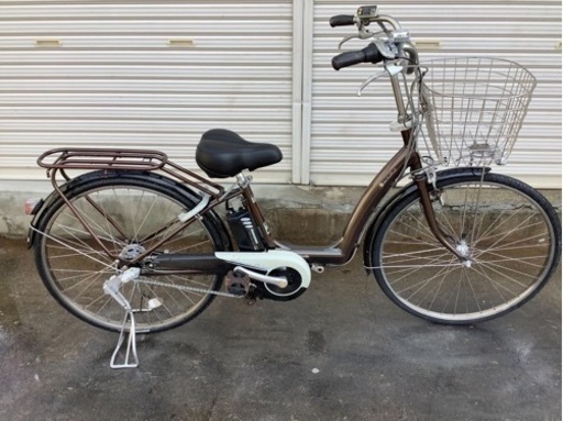 331  ブリヂストン新機種電動アシスト自転車アシスタ26インチ ブラウンアルミボディー