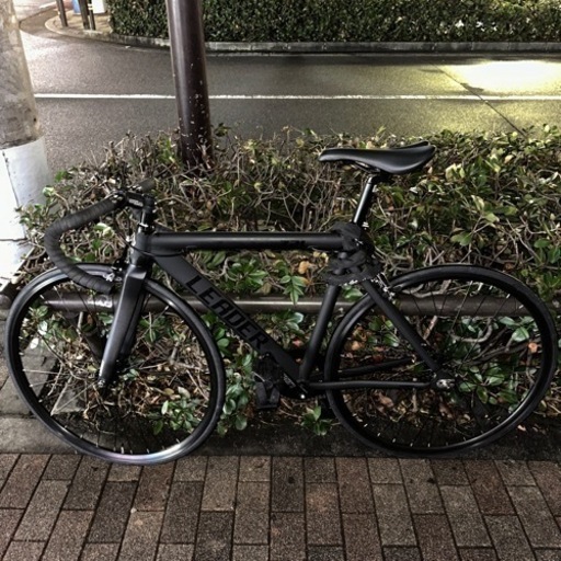 LEADER 721TR ブラック サイズS ピストバイク