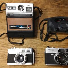 中古 ジャンク 動作未確認 ビンテージ フィルムカメラ インスタ...