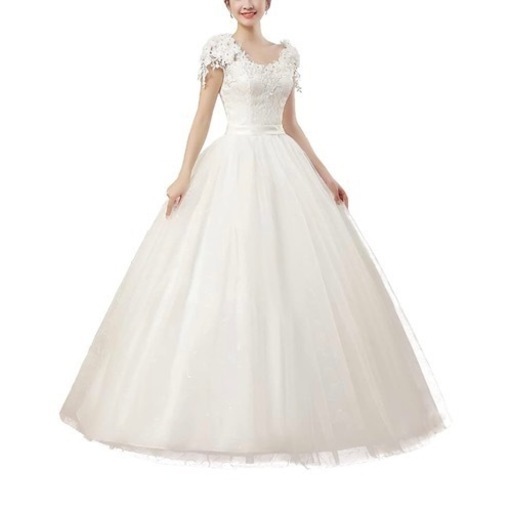 polar lander ウエディングドレス パーティドレス レースアップ