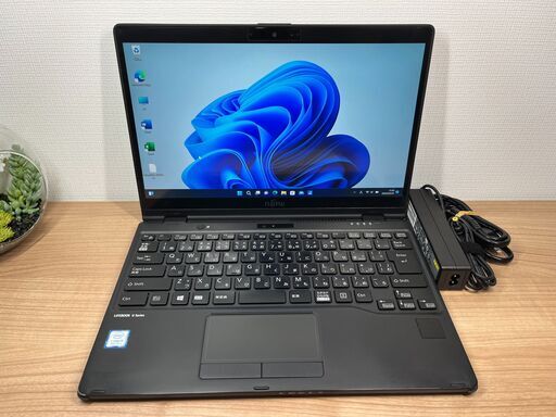 LTE搭載・タッチパネル〉1263 軽量 富士通 LIFEBOOK U939X/A i5-8365U ８GB / SSD 256GB 第8世代 Windows11 Office