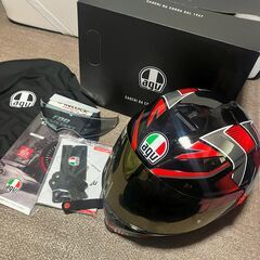 agv k-5 s カーボン ヘルメット イリジウム ゴールド ...