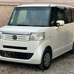 ホンダ　N-BOX　パールホワイト　16万km　車検二年付き　片...