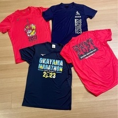 ランニング用のTシャツ差し上げます（メンズMサイズ相当）