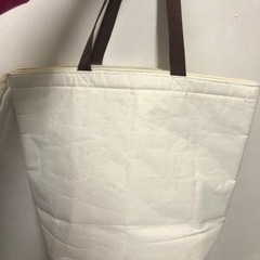 保冷バッグ　マリンボーダーの画像