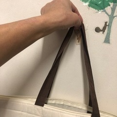 保冷バッグ　マリンボーダーの画像