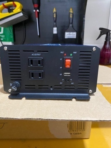 [新品未使用品]純正弦波インバーター1500w 車中泊用
