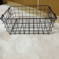 ニトリ　積み重ねできるバスケット　フィロー2 横型ハーフ