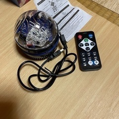 プラネタリウムとレインボー電飾の画像