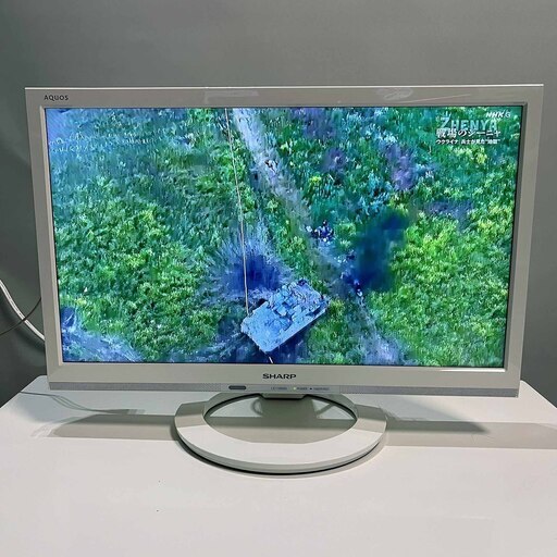 SHARP AQUOS 19インチ液晶テレビ LC-19K40 ホワイト 2017年製