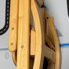 木製 アーチローチェア ベビーチェア①の画像