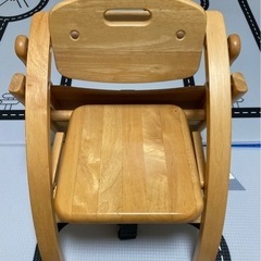 木製 アーチローチェア ベビーチェア①の画像