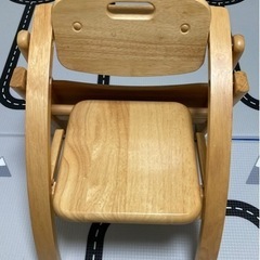 木製 アーチローチェア ベビーチェア②の画像