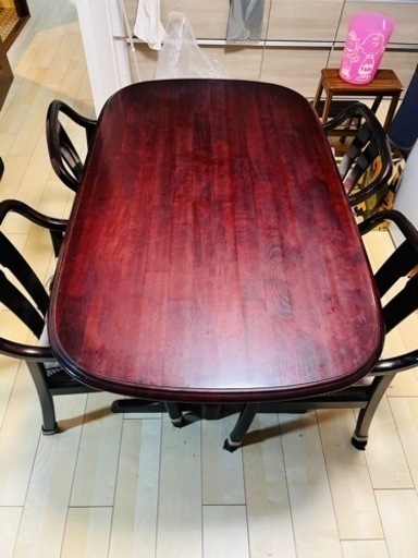カリモク家具 ダイニングテーブル チェア セット