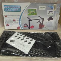 美品　未使用品　パソコンスタンド	ベッドでもソファでも、自由にパ...