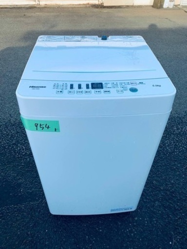 ER 954番　Hisense 全自動電気洗濯機 HW-T55D