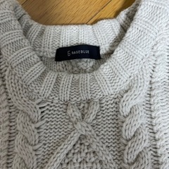 【まもなく消します】RAGEBLUE アランケーブルルーズフィットニットの画像