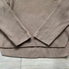 オーラリー Ｖネック ニット ブラウン size1の画像
