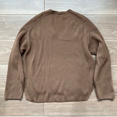 オーラリー Ｖネック ニット ブラウン size1の画像