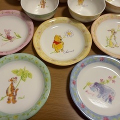 プーさんお皿セットの画像