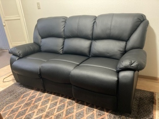定価7万 極美品 3人掛け ソファ  リクライニング