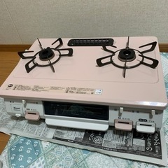 リンナイ　都市ガス用ガスコンロの画像