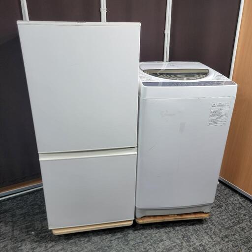 ‍♂️h060429売約済み‼️配送設置は無料‼️大容量ペア✨AQUA × 東芝 家電セット