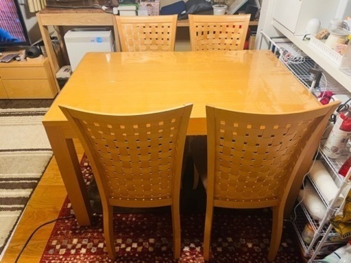 ウッドダイニングテーブル　10000円