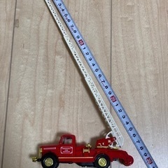 アンティーク　レトロ　　クラシック　消防車　はしご車　ミニカーの画像