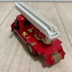 アンティーク　レトロ　　クラシック　消防車　はしご車　ミニカーの画像