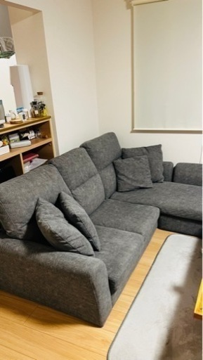 カウチソファ美品