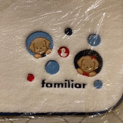 【新品未使用・非売品】ファミリア　バスマットの画像