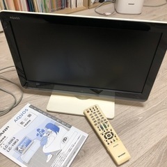 SHARP AQUOS （LC-19K3 ）液晶カラーテレビの画像