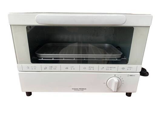 【決まりました】YUASA PRIMUS オーブントースター PTO-D901A（W）900w