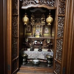 紫檀仏壇　リセット済の画像