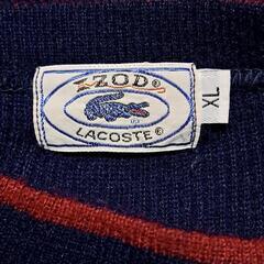 IZOD LACOSTE(アイゾッド ラコステ) XL USA ニット セーター 古着 ヴィンテージの画像