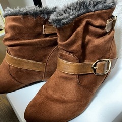 美品　茶色ブーツの画像