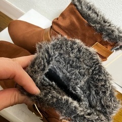 美品　茶色ブーツの画像