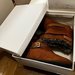 美品　茶色ブーツの画像