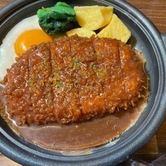 味噌カツ　食品サンプル　レアの画像