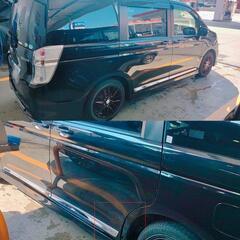 ステップワゴン　スパーダ　皮シート　純正ナビ【美品】の画像