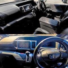 ステップワゴン　スパーダ　皮シート　純正ナビ【美品】の画像