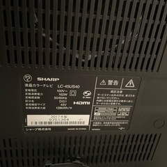 テレビセットの画像