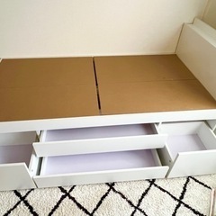 【決まりました】収納有り！電電あり！シングルベッド