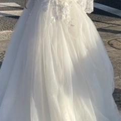 ウェディングドレス♡Ssize 前撮りに使用済の画像